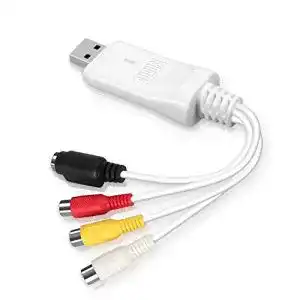 Video Grabber August VGB300 USB Konverter für VHS und Hi8 Kassetten