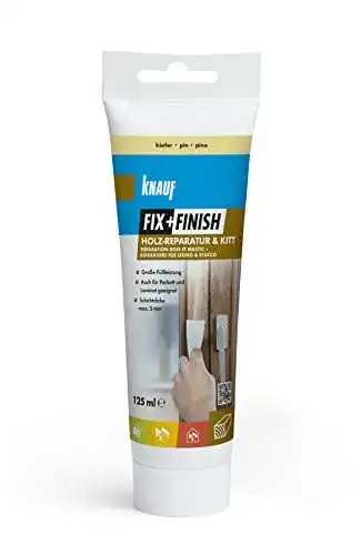 Holzkitt Knauf 593508 Fix+Finish Holzreparatur Kiefer 125 ml