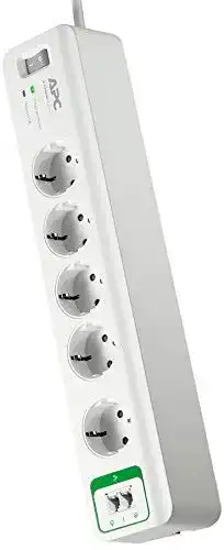 APC Steckdosenleiste Surge Protector PM5T-GR mit Überspannungsschutz