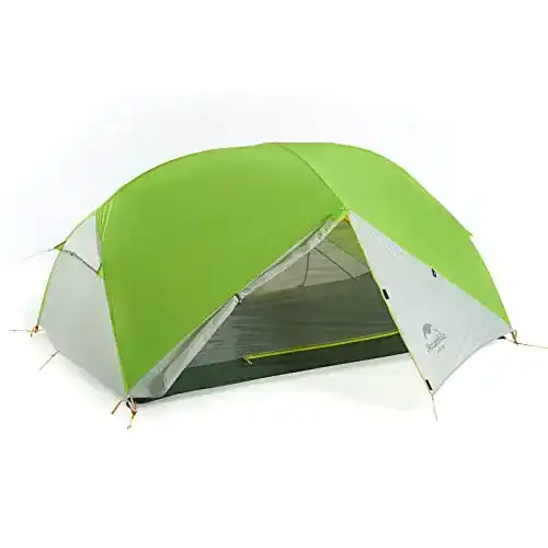Naturehike Mongar Camping Zelt für 2 Personen Ultraleicht und wetterfest