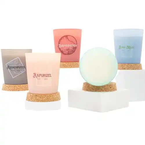 Märchenkerzen Set von Fairyscents Duftkerzen im Vergleich