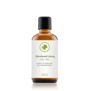 Chlordioxid Lösung 0,3% 100 ml – Pharmazeutische Braunglasflasche