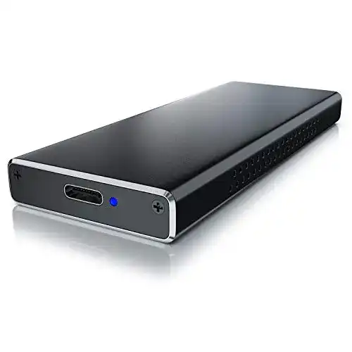 Festplattengehäuse CSL-Computer USB 3.2 Gen2 10 Gbit/s M.2 für NVMe SSDs