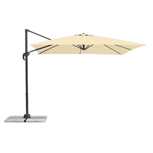Ampelschirm Schneider Rhodos Junior mit 270 cm Quadratischer Fläche