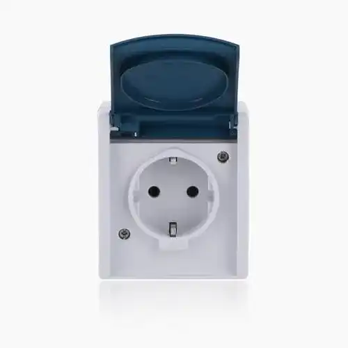 Aufputz Steckdose Busch-Jaeger 20 EW-53 Schuko Steckdose