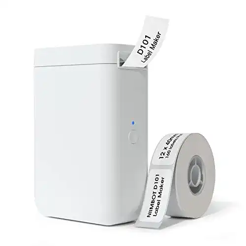 Bluetooth Etikettendrucker NIIMBOT D101 für verschiedene Etikettenformate
