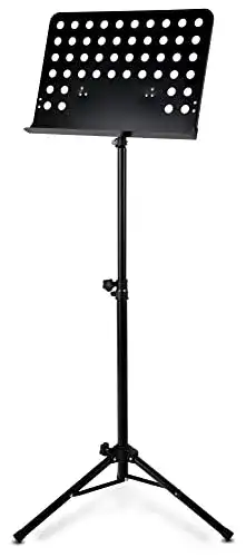 Notenständer Classic Cantabile aus Metall für Orchester und Zuhause
