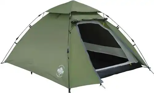 Lumaland Pop Up Camping Zelt für 2-3 Personen Kuppelzelt