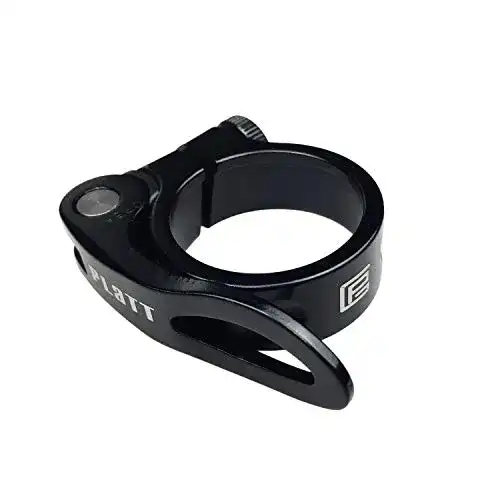 Fahrrad Schnellspanner Platt Sattelklemme für Sattelstützenhöhe