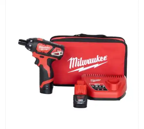 12V Akkuschrauber Milwaukee 2401-22 M12 Lithium-Ionen 1/4 Zoll