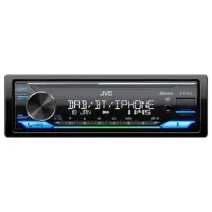 JVC KD-X472DBT USB-Autoradio mit DAB+ und Bluetooth-Freisprechfunktion