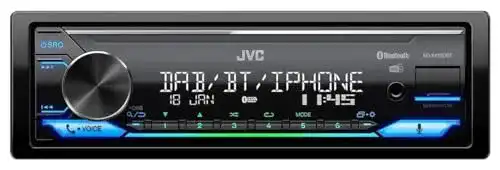 JVC KD-X472DBT USB-Autoradio mit DAB+ und Bluetooth-Freisprechfunktion