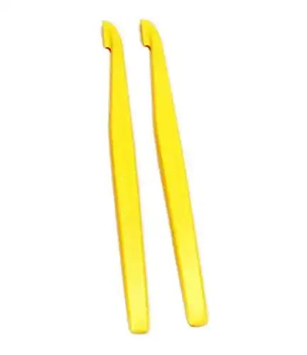 Orangenschäler von Tupperware in Orange, Modell 14211, 2er Set