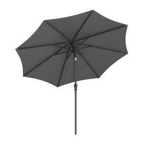 Songmics Gartenschirm 300 cm mit UV-Schutz und Kurbel