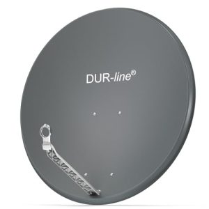 DUR-line Satellitenschüssel 100 cm Aluminium mit LNB-Arm