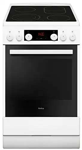 Amica Elektrostandherd SHC 904 100 W mit Ceran Kochfeld