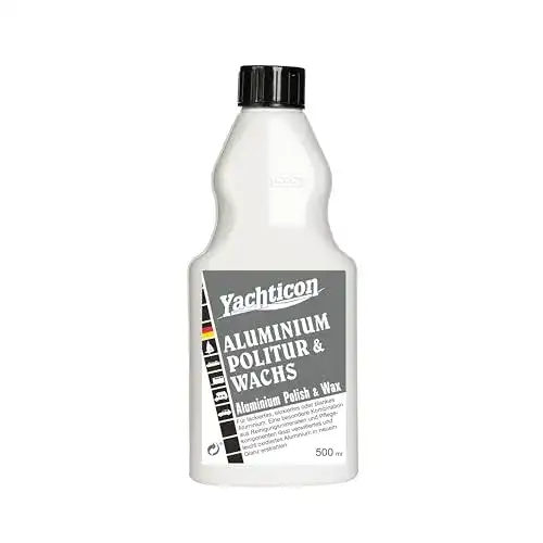 Aluminium-Politur und Wachs von Yachticon, 500 ml
