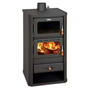 Oranier Kaminofen Prity mit Backofen 12 kW, Holzofen