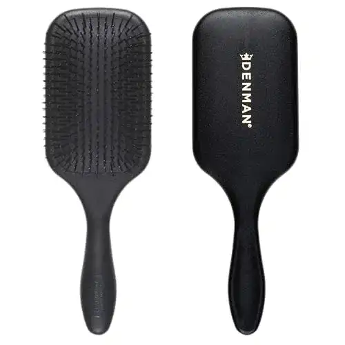 Paddelbürste Denman Tangle Tamer Ultra (Schwarz) für entwirrtes Haar