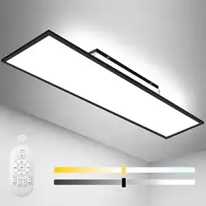 Deckenleuchte mit Bluetooth und dimmbaren LED-Panel von Aimosen