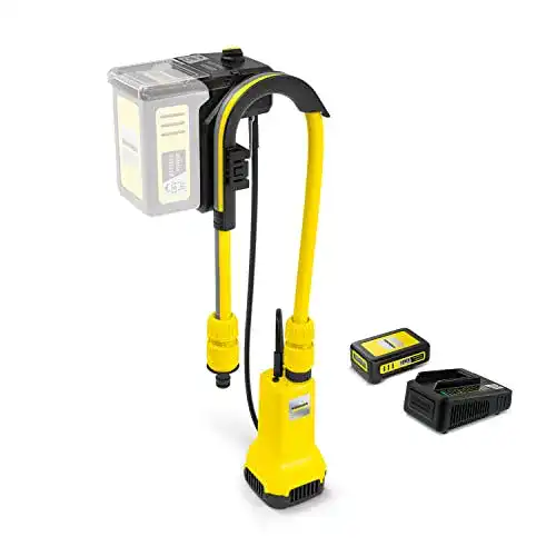 Kärcher 18 V Akku-Fasspumpe BP 2.000-18 Barrel mit Starter Kit