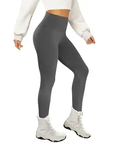Thermoleggings Amiyoyo für Damen – Gefütterte High Waist Leggings