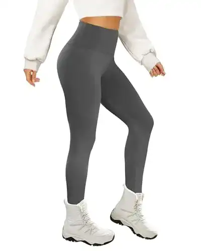 Thermoleggings Amiyoyo für Damen – Gefütterte High Waist Leggings