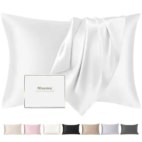 Seiden-Kopfkissenbezug Muama Silk Pillowcase 40×80 cm