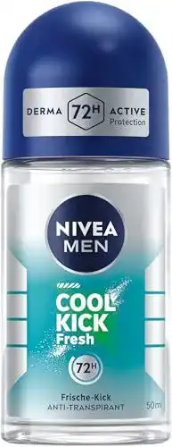Nivea Men Cool Kick Fresh Deo Roll-On 50 ml Antitranspirant für 72h Schutz