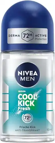 Nivea Men Cool Kick Fresh Deo Roll-On 50 ml Antitranspirant für 72h Schutz