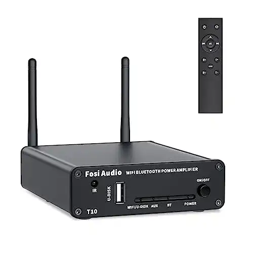 Miniverstärker Fosi Audio T10 HiFi Verstärker 200W mit WiFi