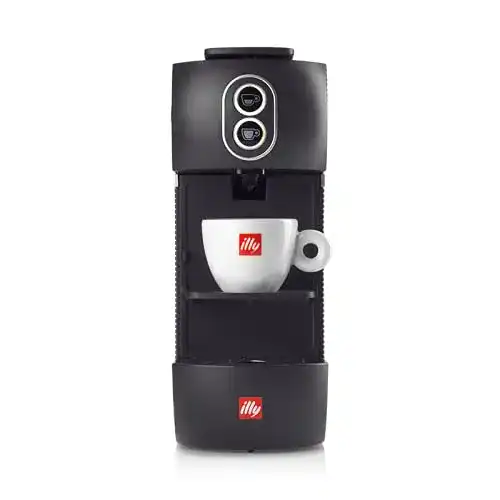 ESE-Pad-Maschine Illy für ESE-Pads 44 mm in Schwarz