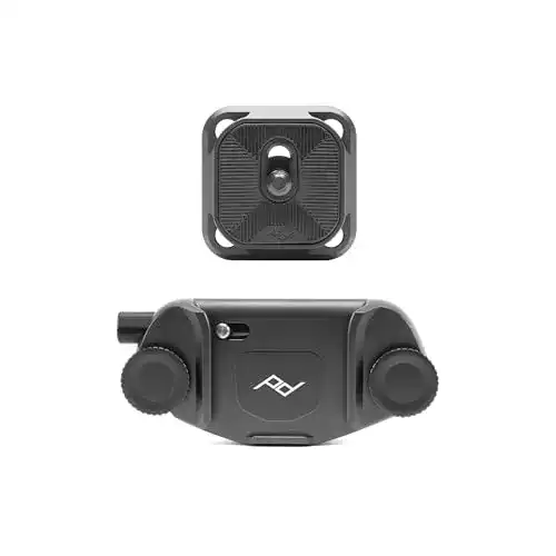 Kamerahalterung Rucksack Peak Design Capture Camera Clip V3 Schwarz