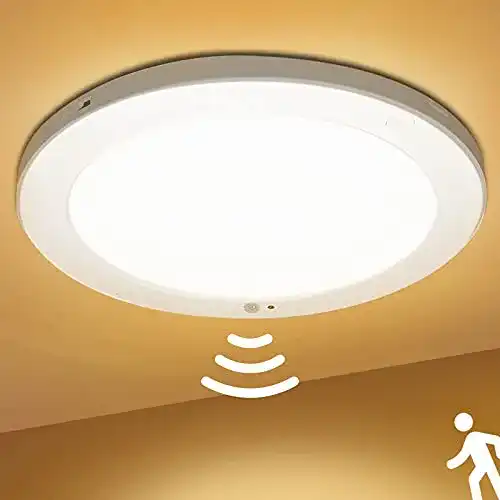LED Deckenleuchte mit Bewegungsmelder 18W von Allesgute