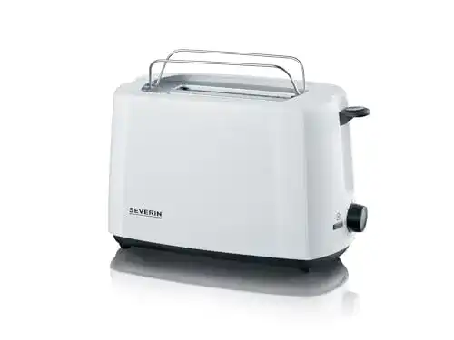 Mini-Toaster Severin Automatik-Toaster mit Brötchenaufsatz