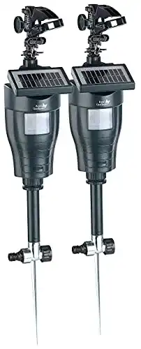 Wasserstrahl-Tiervertreiber Royal Gardineer Katzenschreck 2er Pack