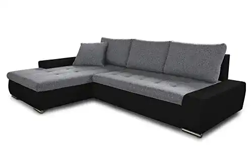 Ecksofa Faris mit Schlaffunktion und Bettkasten