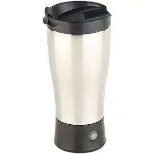 Selbstrührende Tasse von Rosenstein & Söhne mit automatischem Rührsystem