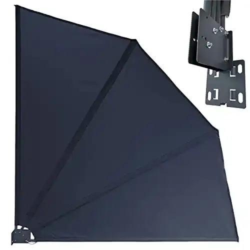Balkonfächer Quick Star Sichtschutz 115 x 115 cm für einfache Montage