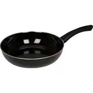 Riess Gourmetpfanne 24 cm, Schwarzemaille, Modell 0042-022