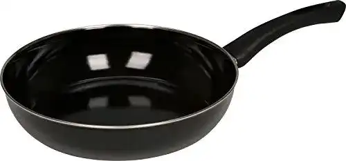Riess Gourmetpfanne 24 cm, Schwarzemaille, Modell 0042-022