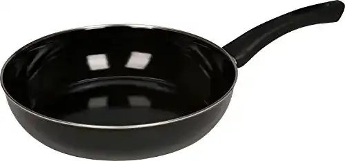 Riess Gourmetpfanne 24 cm, Schwarzemaille, Modell 0042-022