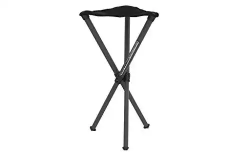 Walkstool Basic Klapphocker in Schwarz, 3-beinig und leicht