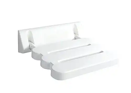 Duschhocker klappbar von RIDDER, Duschklappsitz zur Wandmontage