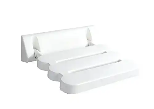 Duschhocker klappbar von RIDDER, Duschklappsitz zur Wandmontage