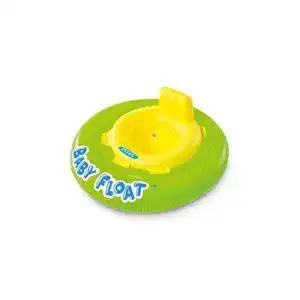 Baby Schwimmring Intex Fluo Rettungsboje in Grün und Gelb, 76 cm