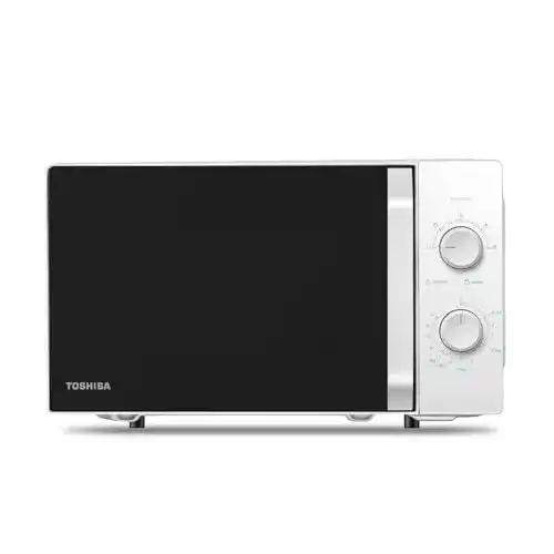 Toshiba MW2-MM20P(WH) Mikrowelle 20 Liter mit 800 W und 5 Leistungsstufen
