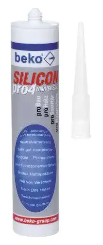 Silikon transparent Beko Silicon Pro4 Premium 310 ml
