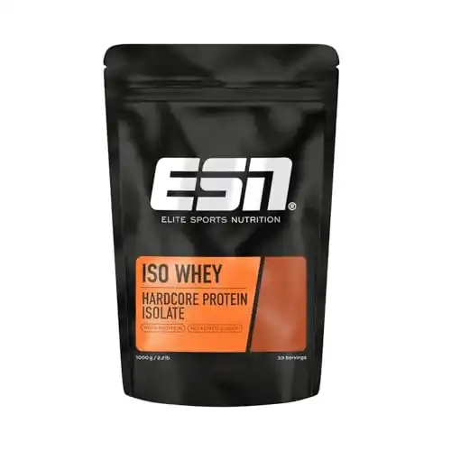 Isowhey Hardcore Proteinpulver von ESN, Schokoladengeschmack, 1000 g