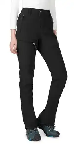Kletterhose für Damen von Wespornow Wasserdichte Thermohose für Outdoor-Aktivitäten